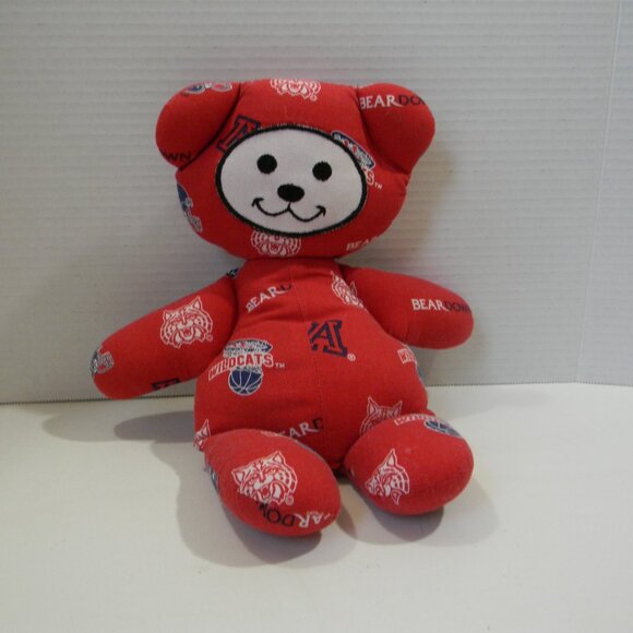 University of Arizona Wildcats Beardown Basketball Vintage Teddy Bear Handmade?? - Picture 5 of 5